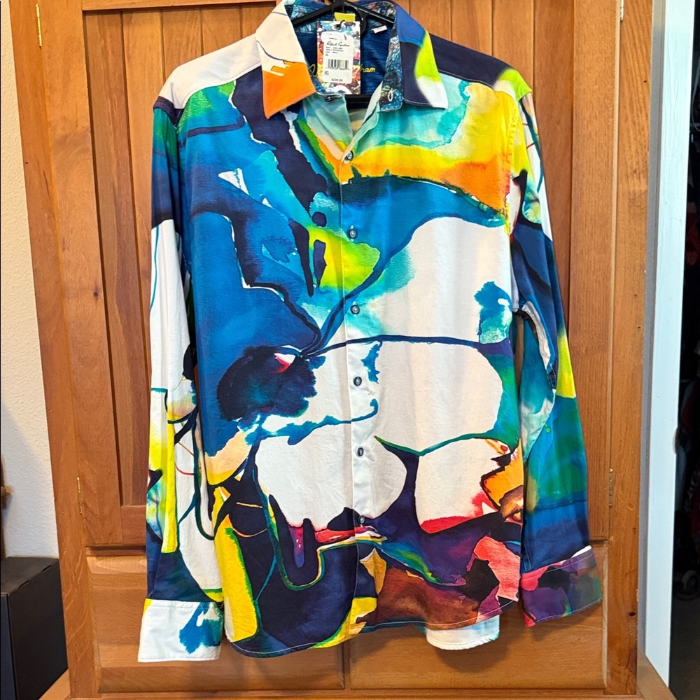Robert Graham Multicolor “Lava Lamp” Shirt